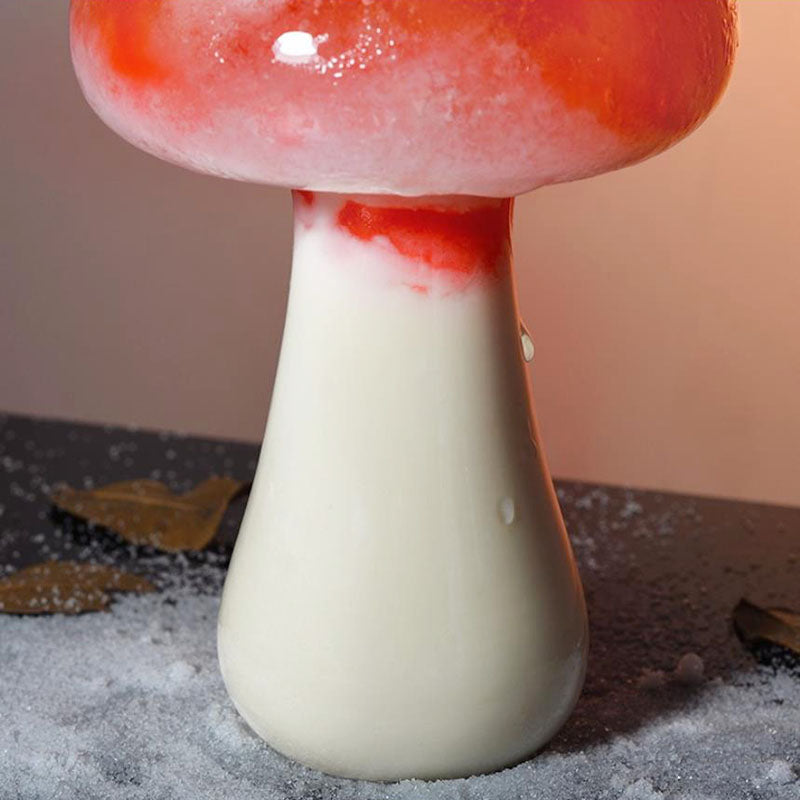 Cute Mushroom Cocktail Glass Cup with Straw for Drinks