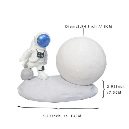 Small Astronaut & Moon Touch Sensor Night Light